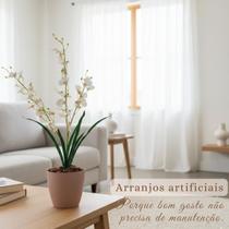Orquídeas Flores Artificiais ,arranjo Para Mesa com vaso ,decoração para casa ,flores orquídeas Orquídeas Flores Artificiais ,arranjo Para Mesa com vaso ,decoração para casa ,flores orquídeas