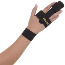 Ortese Imobilizador de Dedo Tala Bilateral Preto Fratura Artipé
