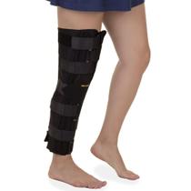 Ortese Imobilizador De Joelho 50cm Artrose Artrite Tala Preto Artipé