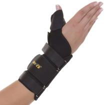 Ortese Para Punho Em Neoprene Com Tala Para Polegar Preto - Artipé