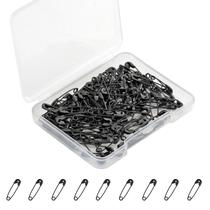Os alfinetes de segurança mantêm o suor em metal preto de 19 mm/0,75 polegadas (120 unidades/caixa) Os alfinetes de segurança mantêm o suor em metal preto de 19 mm/0,75 polegadas (120 unidades/caixa)