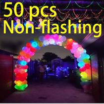 Os balões LED Light Up CEAGGDY 50 Mixed Color duram 24h Os balões LED Light Up CEAGGDY 50 Mixed Color duram 24h