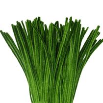 Os limpadores de cachimbo apresentam hastes de chenille verde escuro, 30 cm, 200 unidades