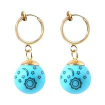 Os Sete Pecados Mortais Brincos Pingente Elizabeth Liones, Anime Cosplay Props, Clipe De Ouvido Os Sete Pecados Mortais Brincos Pingente Elizabeth Liones, Anime Cosplay Props, Clipe De Ouvido