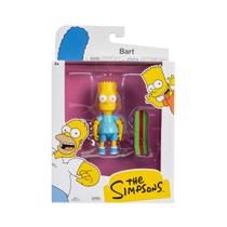 Os Simpsons, Boneco Bart de 8cm com Skate - Sunny