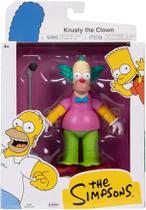 Os Simpsons - figura Krusty de 13 cm totalmente articulada versão Microfone