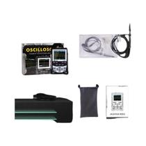 Osciloscópio Digital Portátil 120MHz 1Mhz Saída De Sinal De Onda Quadrada Para Reparo Elétrico De