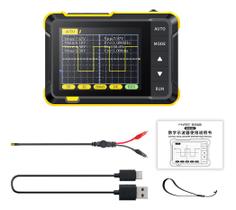Osciloscópio digital portátil de 2,8 polegadas, 400V, tensão de 2,5 MS/s