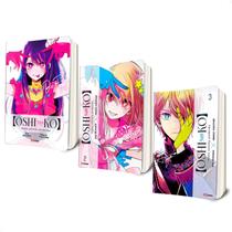 Oshi No Ko Mangá Minha Estrela Preferida KIT Vol. 1 Ao 3 - Capa Comum Português Panini