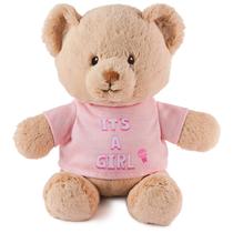 Osito de Peluche GUND Es una Niña” con Mensaje Sostenible 30 cm Osito de Peluche GUND Es una Niña” con Mensaje Sostenible 30 cm