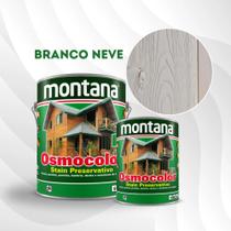 Osmocolor Stain Branco Neve Acetinado 900ml Montana Madeira