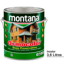 Osmocolor Transparente 3,6L Proteção Acabamento Natural Montana