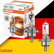 Osram H4 Original 64193 Par Lâmpada Alemã Farol Foco Simples