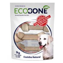 Ossinho Ecobone Natural 7/8 para Cães - 1 Kg