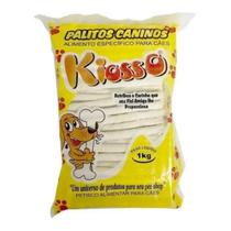 Ossinho Palito Natural para Cães Kiosso Pacote 1Kg - 8/5