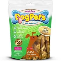 Ossinhos Dogpets Chips para Cães Pequenos sabor Carne 200g