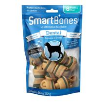 Ossinhos Mini SmartBones Dental para Cães - 8 Unidades