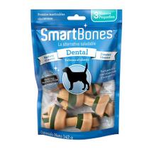 Ossinhos Pequenos SmartBones Dental para Cães - 3 Unidades