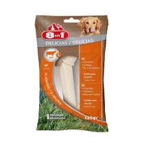 Osso 8in1 para Cães Nó sabor Natural Grande 1un Osso 8in1 para Cães Nó sabor Natural Grande 1un