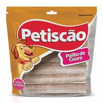 Osso Cães Petiscão Palito de Couro 10mm - 1kg - NUTRIDOG