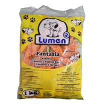 Osso Cenoura Fantasia Auxiliar De Higiene Bucal Para Cães 1kg