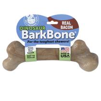 Osso de Nylon Pet Qwerks Dinosaur Barkbone Bacon XXG P/Cães