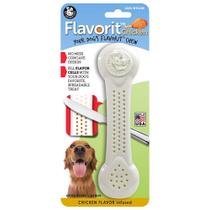 Osso de Nylon Pet Qwerks Flavorit Frango Grande P/ Cachorro