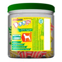 Osso em Pote Doogs Colorido Nó Pequeno 3/4 para Cães - 500 g