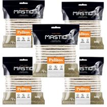Osso Mastig Palito Natural 8mmx5" 500g - 5UNI