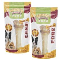 Osso Metacarpo Defumado Premium Puresnacks Kit 2 unidades