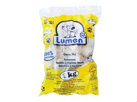 Osso Mordedor Comestível P/cães Lumen 1 Kg Osso Nó 5/6 Osso Mordedor Comestível P/cães Lumen 1 Kg Osso Nó 5/6