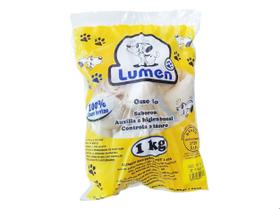 Osso Mordedor Comestível P/cães Lumen 1 Kg Osso Nó 6/7