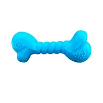 Osso Mordedor Maciço Brinquedo Aroma Bacon Para Cães 10cm M Osso Mordedor Maciço Brinquedo Aroma Bacon Para Cães 10cm M