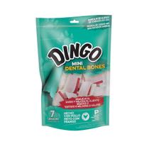 Osso P/ Cão Dingo Dental Bone Mini Com 7 Unidades