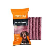 Osso Palito Bacon Rigido 8mmx5 1kg Para Cães Mastig