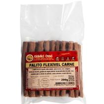 Osso Palito Flexível - Kidelici Osso - Sabor Carne - 200G