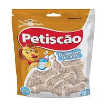 Osso Petiscão Para Cães Ossinho Leite - 200g Osso Petiscão Para Cães Ossinho Leite - 200g