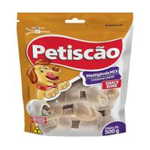 Osso Petiscão para Cães Snack Bone Nó Mini - 4 Unidades Osso Petiscão para Cães Snack Bone Nó Mini - 4 Unidades