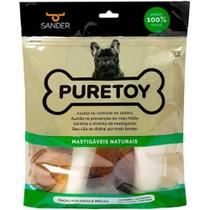 Osso Puretoy Kit para Cães de Porte Pequeno e Médio 4 unidades