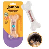 Osso Silicone Boninho Bife Pequeno Jambo Pet Brinquedo Mordedor para Cachorro Osso Silicone Boninho Bife Pequeno Jambo Pet Brinquedo Mordedor para Cachorro