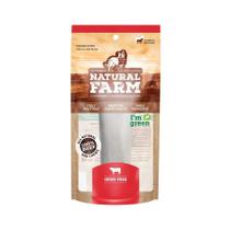 Osso Tubinho Branco Bacon e Queijo para Cães Natural Farm Osso Tubinho Branco Bacon e Queijo para Cães Natural Farm