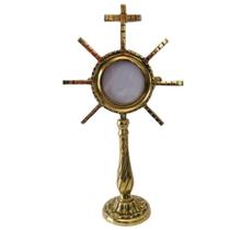 Ostensório Bronze Hóstia Igreja Católica Altar
