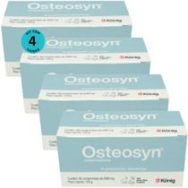 Osteosyn 2000mg Com 60 Comp. Vitamina para Cães e Gatos Raças Grandes Kit C 4 Osteosyn 2000mg Com 60 Comp. Vitamina para Cães e Gatos Raças Grandes Kit C 4