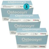 Osteosyn 660mg cães e gatos 60 comp. konig kit com 3