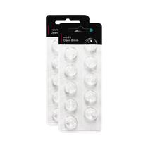 Oticon MiniFit Open Bass Dome 2 Pacotes Com 20 Unidades De Cúpulas Para Aparelhos Auditivos 6mm 8mm Oticon MiniFit Open Bass Dome 2 Pacotes Com 20 Unidades De Cúpulas Para Aparelhos Auditivos 6mm 8mm