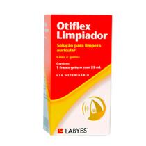 Otiflex Limpador 25ml Labyes Orelhas Cães e Gatos