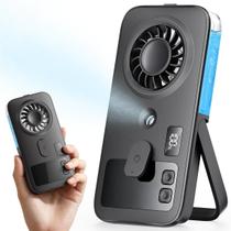 Otlonpe Mini Ventilador Portátil Nebulizador 4 Velocidades - Preto Otlonpe Mini Ventilador Portátil Nebulizador 4 Velocidades - Preto