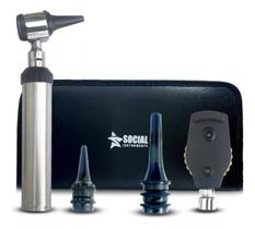 Otoscópio Com Oftalmoscópio Social Instrumentos Com Espéculos