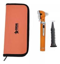 Otoscópio Profissional Led Fibra Óptica Varias Cores