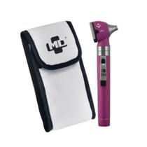 Otoscópios MD 2.5V Omni 3000 LED com estojo macio Roxo